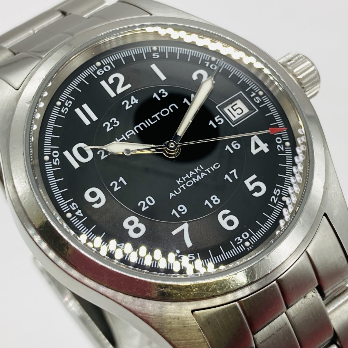 Hamilton Khaki Field Automatic Watch Men's H704450 Working