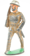 1930-40s Manoil M8 8 Lead Dimestore Toy Soldier WWI Parade Marching Rifle March