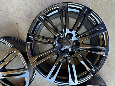 20” inch Audi OEM Factory Wheels A6 A7 A8 Gloss Black Great