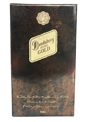 Bundaberg Rum Pure Gold 750Ml 40% Full Sealed/Box-Rare To Find In