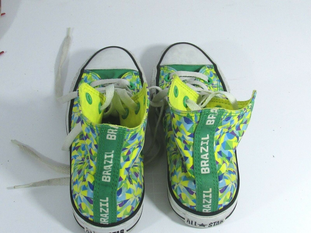 【中古】 Brazil All Stars CONVERSE Brazil Limited Edition Chuck Taylor All Stars Mens 4