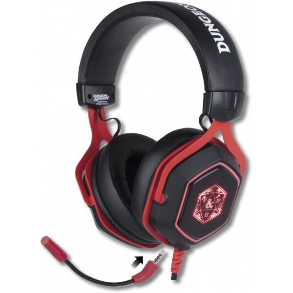 Casque Gaming PC Isolant Anti Bruit Konix D20 Filaire Micro USB Noir
