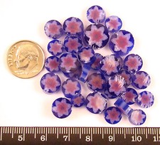 Cape Jasmine Murrine 6101 Millefiori COE 90 Glacial Art Glass Fusing Supplies