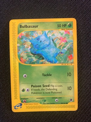 Bulbasaur 094/165 Pokemon TCG Expedition Base Set Regular Light Play/Near Mint
