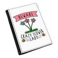 Beware VerrüCkte Blumen Damen Pass-Etui HüLle ÜBerzug Etui - Lustig Muttertag