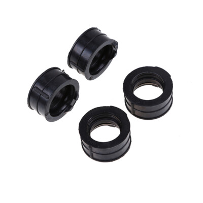 4PCS Fits Yamaha XJ600 Seca II 1992 Motorcycle Carburetor Intake Manifold Boots