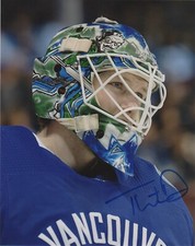 Vancouver Canucks Thatcher Demko Autographed Signed 8x10 NHL Photo COA #1