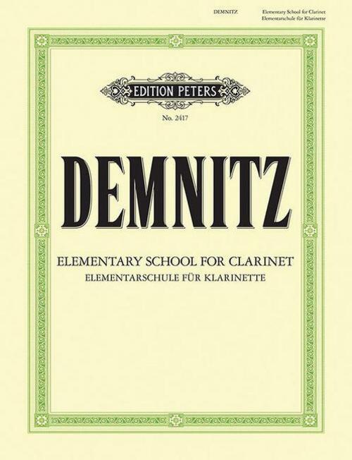 Thumbnail - Elementarschule Für Klarinette Friedrich Demnitz 9790014011192