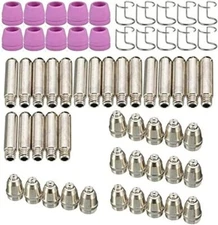 120 PCS Plasma Cutter Torch Consumables Kit for SG-55, AG-60, WSD-60 CUT50 60Amp