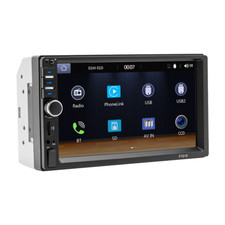 Double 2Din 7" Touch Screen Stereo Radio MP5 For Car Apple/Android Carplay GPS