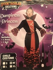 Vampire Girls Sz M Halloween Costume 82524S1D