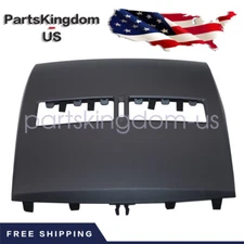 New Black Front Upper Top Center Dash Air Vent Trim Bezel FOR Nissan Versa 07-12