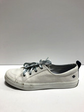 Sperry Womens Crest Vide Sneaker White Size 8.5M
