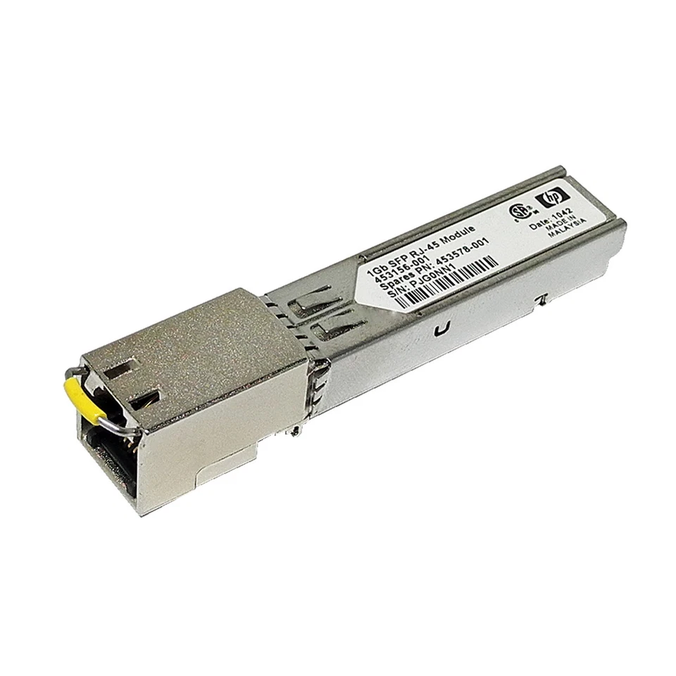 HP 1G SFP - 1G RJ-45 Transceiver 453156-001 659580-001 453578-001 661726-001 - Bild 2 von 4