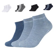 3-12 Paar Camano Herren Damen Quarter Socken Sneakersocken ohne Gummidruck 35-46