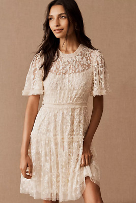 NWT BHLDN NEEDLE & THREAD EMILANA DRESS- SIZE 6