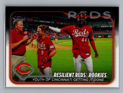 2024 Resilient Reds Rookies: Youth Getting It Down #133 Topps Reds 24-TTL-BBC #1