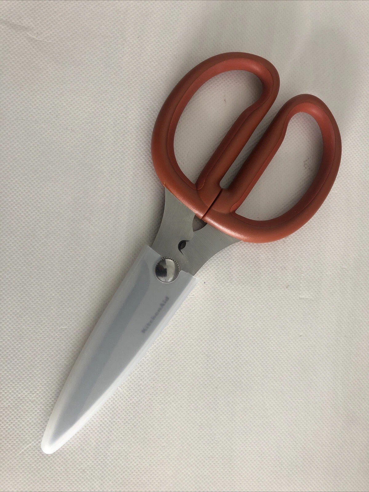 New KitchenAid Burnt Orange Pumpkin Stainless Steel Kitchen Shears Scissors