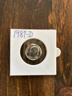 1987-D   ROOSEVELT  DIME,  CLAD,  CIRCULATED,   Actual Coin in Photo