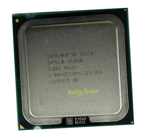 Intel Xeon x3370 3 GHz Socket 775 4 cores 4 threads SLB8Z CPU Processor 12 MB - Picture 4 of 4