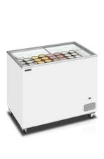 NEW SMALL SLIDING 2 LID DISPLAY CHEST FREEZER IC301SC @ £585 +Vat FREE DELIVERY