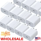 Wholesale Bulk 20W USB C Type C Power Adapter Fast Charger Block For iPhone iPad