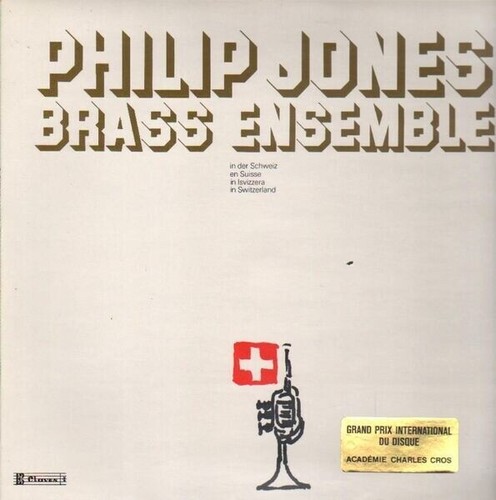 Philip Jones Brass Ensemble In Switzerland NEAR MINT Claves Vinyl LP