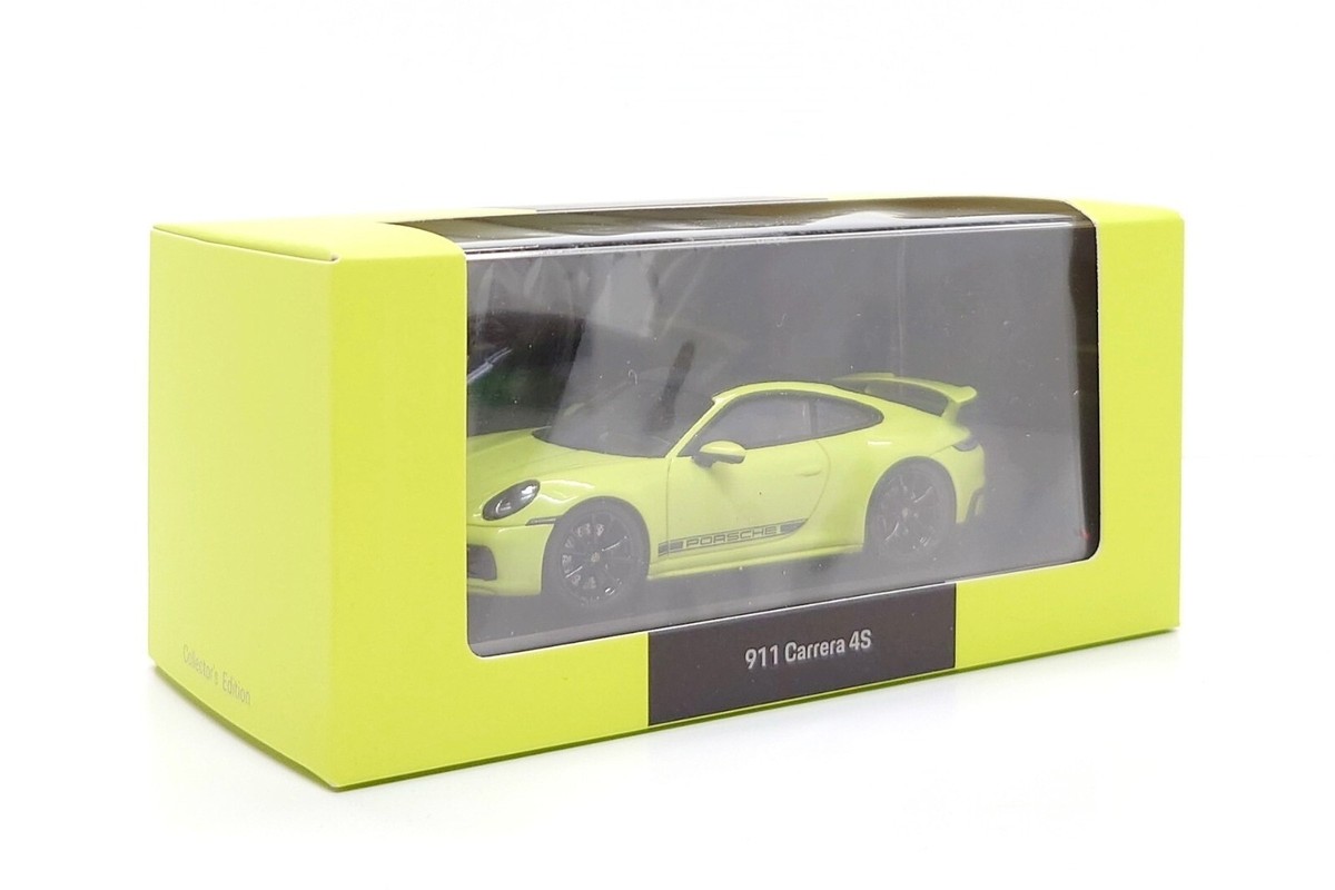 Spark 1:43 Porsche 911 Carrera 4S (992) Aerokit in Acid