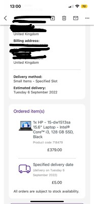 HP 15-15,6'' Laptop