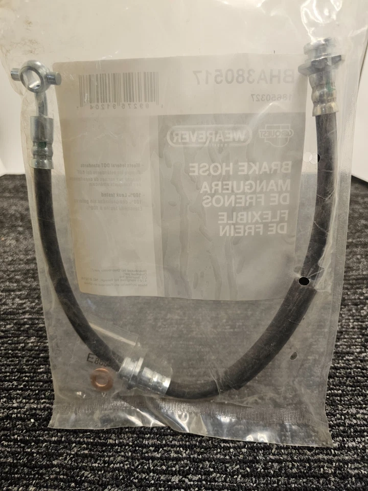 (CANTIDAD 5) Manguera hidráulica de freno para Nissan Altima 1993-1999 BHA380517 Foto 4 de 4