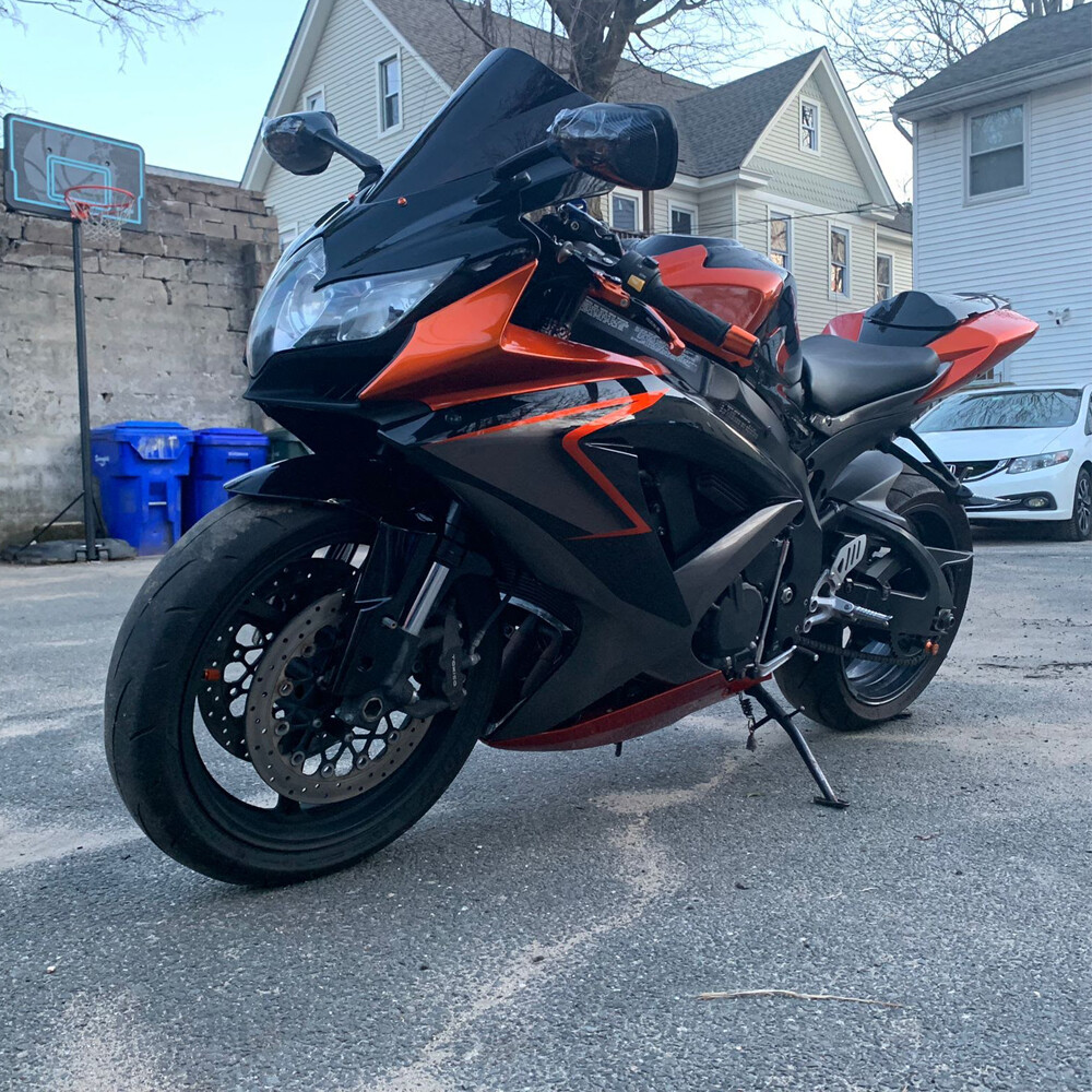Perfect Run ABS Fairing Kit Orange/Black – For Suzuki GSXR 600/750 2008-2010