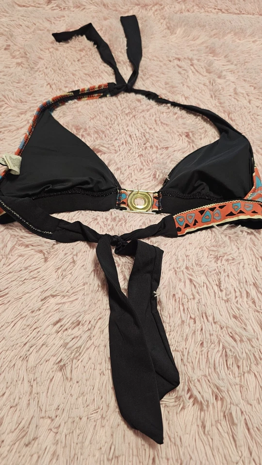 Top halter de bikini Trina Turk talla 6 MULTICOLOR Foto 4 de 4