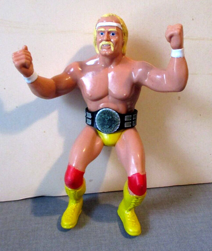 1984 WWF HULK HOGAN LJN-WRESTLING TITAN SPORTS FIG...