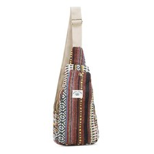 Hemp Sling Backpack- Hemp Cross body Bag- Hemp Shoulder Backpack Adjustable S...