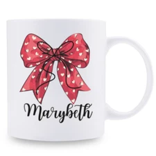 11 oz, coffe cup Ceramic Funny Mug gift for family Valentine'S Day HolidayNovely