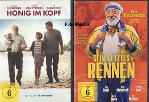 Dvd Honig Im Kopf Sein Letztes Rennen Dieter Hallervorden Ebay