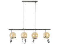 HäNgelampe HäNgeleuchte Industrial Design Romino Metallgestell 4Xe27 Fassungen