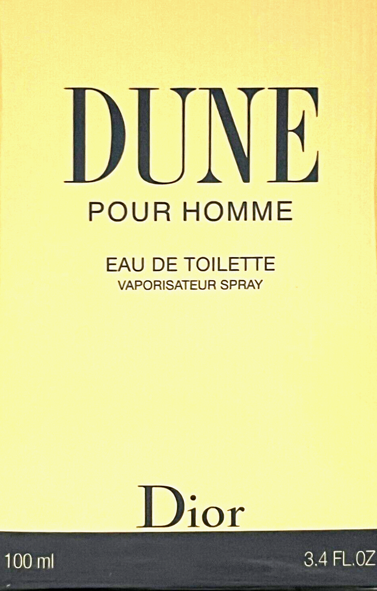 クリスチャンディオール DUNE POUR HOMME 50ml & CHRISTIAN DIOR DUNE POUR HOMME EAU DE TOILETTE SPRAY 3.4 Oz