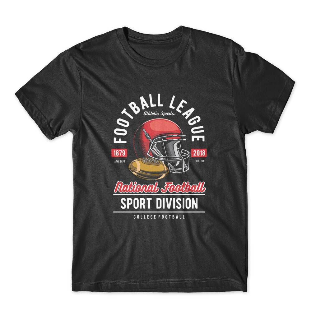 Football League T-Shirt 100% Cotton Premium Tee NEW | eBay