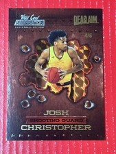 2022 Wild Card Alumination #ADA-15 Josh Christopher Dead Aim Insert 4/6