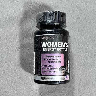 Megneta Women s 20-in-1 Energy Bottle 26,671mg Extra Strength, Made In USA
