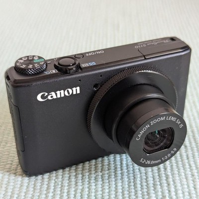 Canon PowerShot S110 12.1 Mega Pixels Black Compact Digital Camera