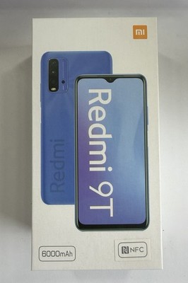 Xiaomi Redmi 9T 64GB Blau, 6,53'' Android, 48MP, 4GB RAM, NFC, Octa Core, 4G