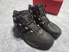 Nike Zoom LeBron 3 Retro QS Black Metallic Gold Basketball Shoe Size 12