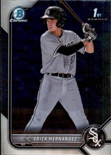 2022 Bowman Chrome #BCP-181 Erick Hernandez Prospects
