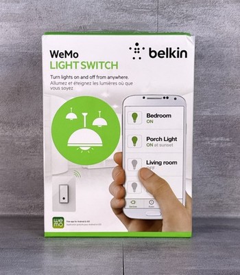 Belkin WeMo Smart Light Switch White Model F7C030FC New In Box