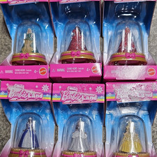 Mattel Barbie Land Mini Snow Globes Kolekcjonerskie różne wzory