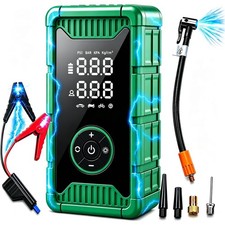 8000A Jump Starter with Air Compressor, 150 PSI Portable Tire Inflator  Car ...