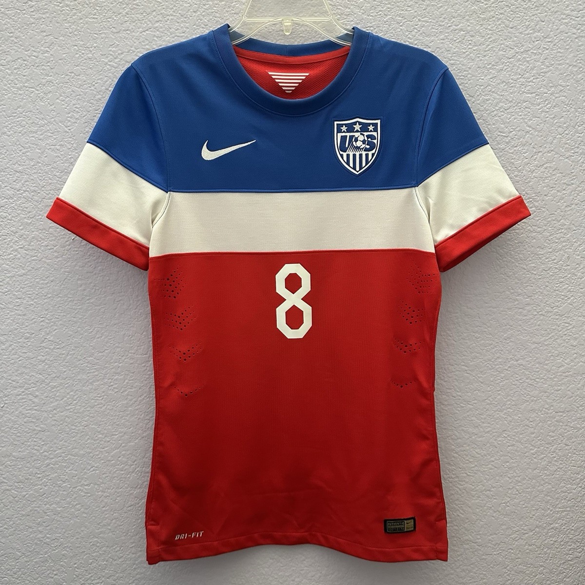 USA Nike 2014 World Cup Away Jersey Player Issue Dempsey Authentic