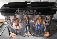 Jakks WWE Deluxe Aggression 3 Pack  Series 3 Randy Orton Jeff Hardy Edge